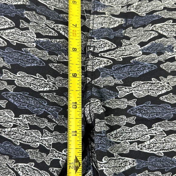 Levi's Chino Men's Blue Fish Casual Bermuda Shorts - Picture 12 of 14